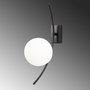 Opviq Hilal - 3821 Lámpara de pared Blanco y negro